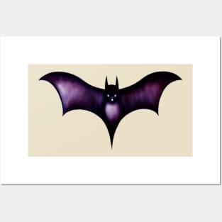 bat pattern Posters and Art